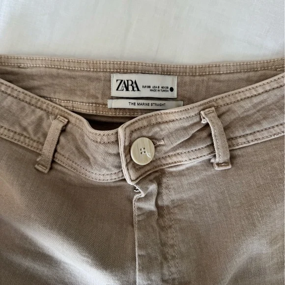 Zara marine straight jeans - Picture 3 of 4